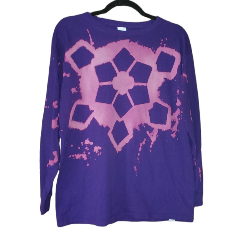 Vintage Bleach Dyed Tie Dyed xl